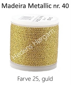 Madeira Metallic nr. 40 farve guld